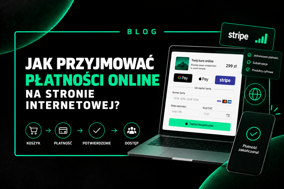 Obrazek wyróżniający: Jak przyjmować płatności online na stronie internetowej