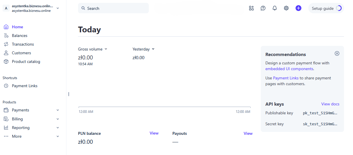 jak dodać stripe do strony internetowej