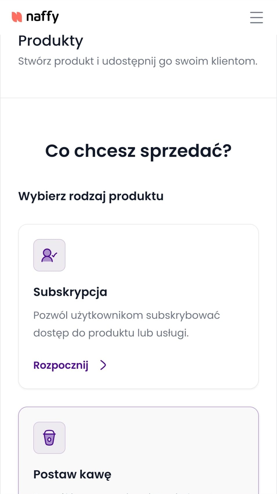 Jak stworzyć produkt cyfrowy w Naffy – automatyzacja sprzedaży